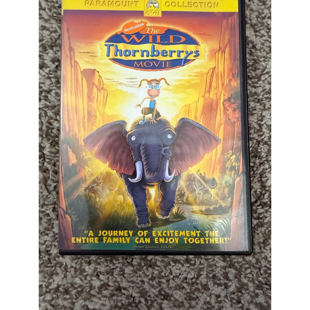 The Wild Thornberrys Movie DVD Widescreen Full Screen Special Features